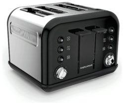 Morphy Richards - Toaster - 242031 Accents - 4 Slice - Black